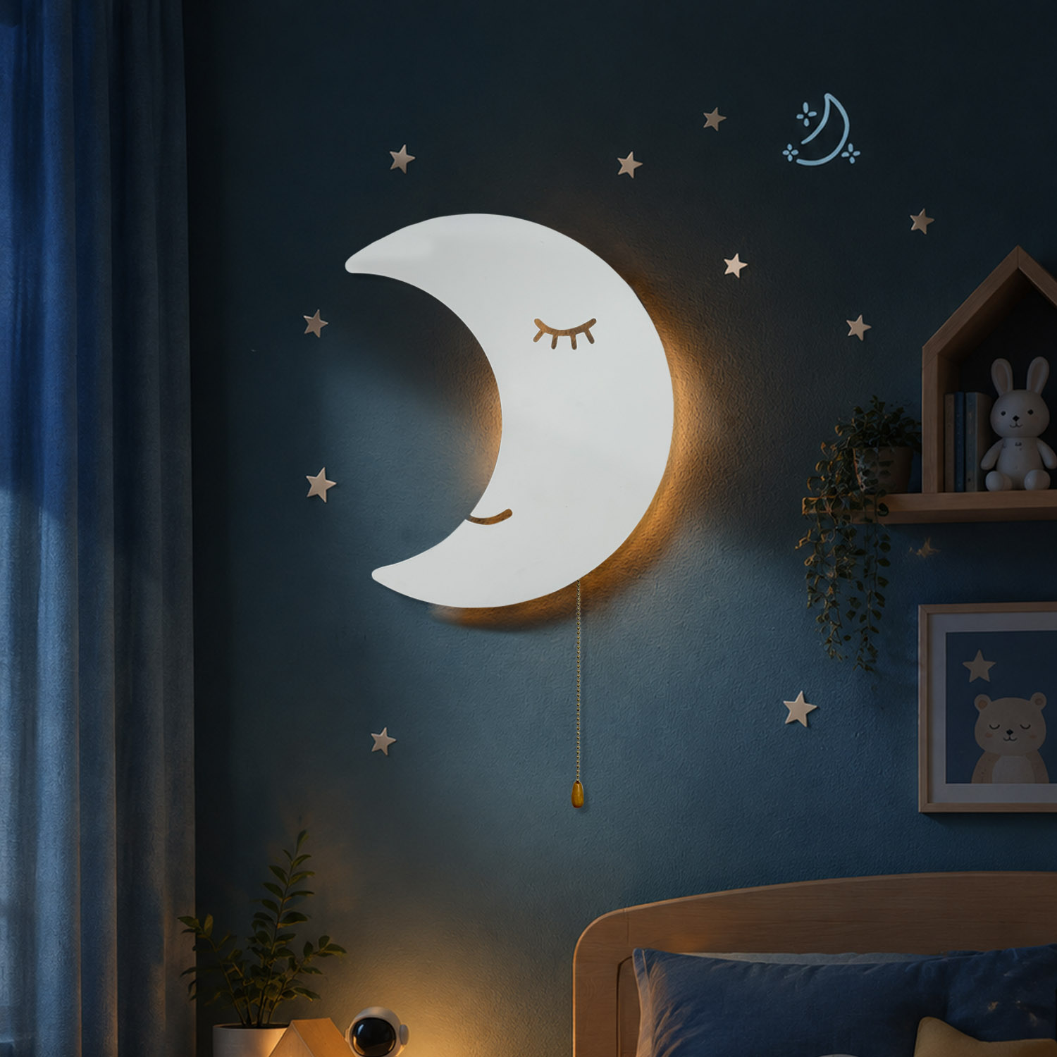 Cloud Light - Floating Cloud W - Baby Nursery Wall Lights recension och pris