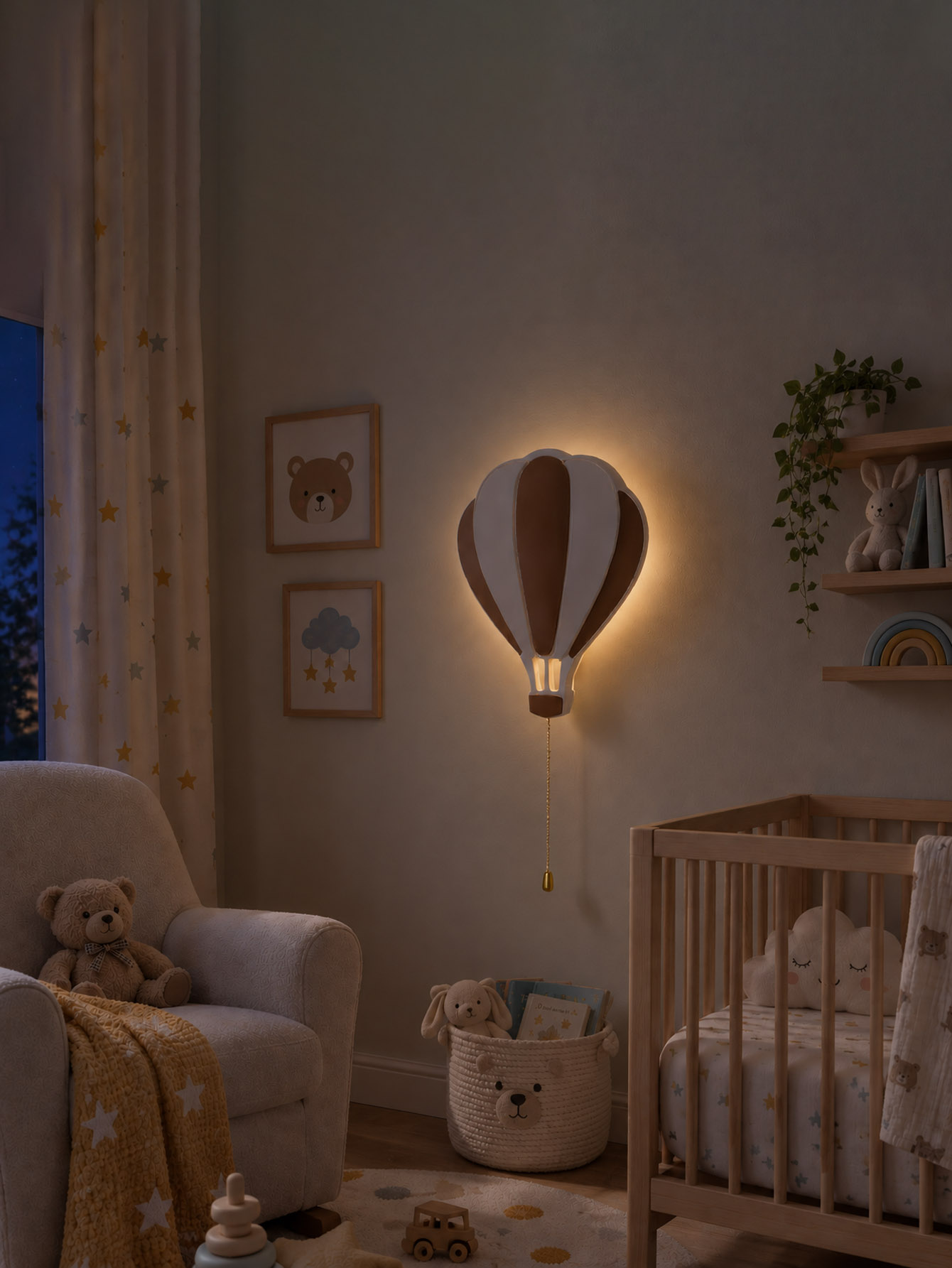 Cloud Light - Floating Cloud W - Baby Nursery Wall Lights recension och pris