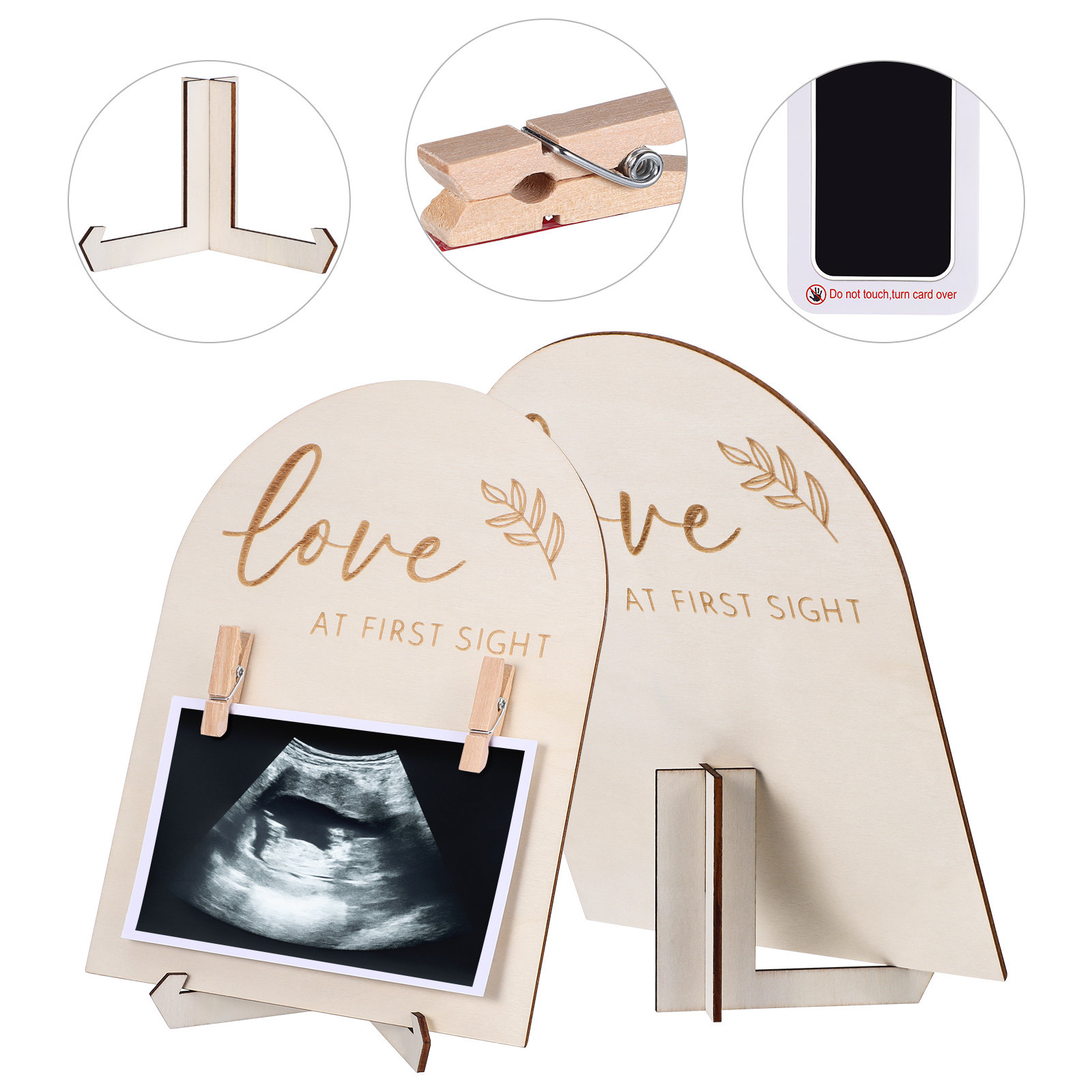 Wooden Picture Frame for Baby  - Baby Nursery Frames recension och pris