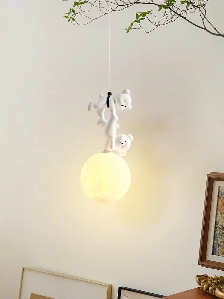 Bear Lamp Cartoon Nursery Beds - Baby Nursery Light Fixture recension och pris