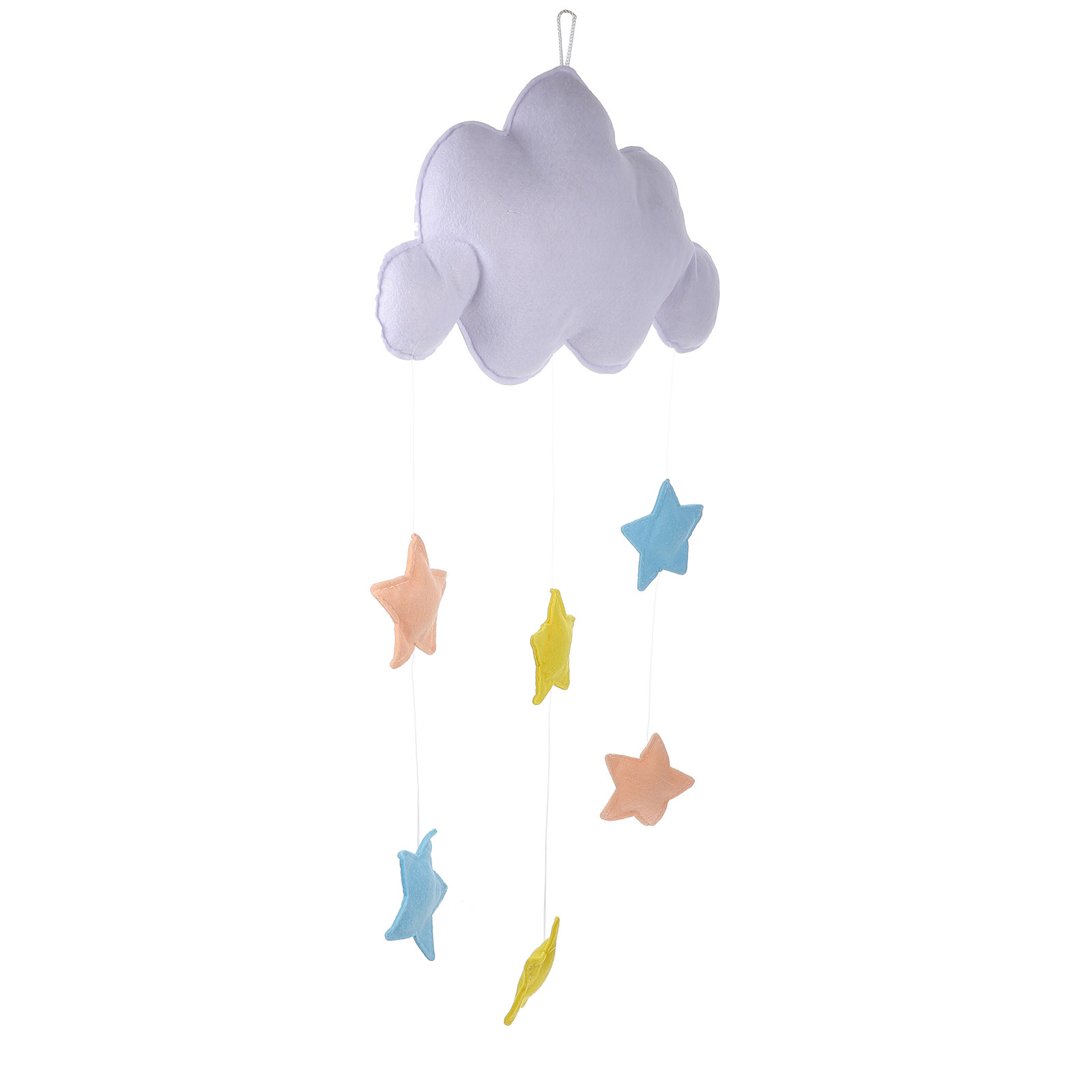 Lovely Cloud Star Felt Wall Ha - Baby Nursery Light Fixture recension och pris