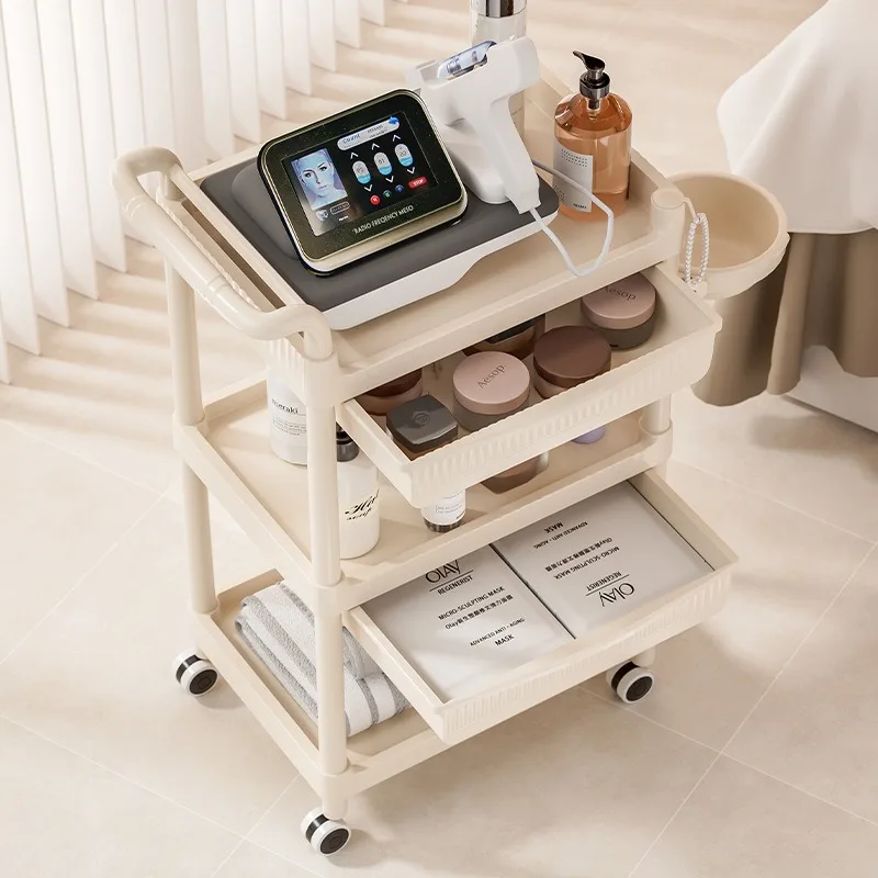 Premium Beauty Cart Trolley Or - Baby Nursery Trolley recension och pris
