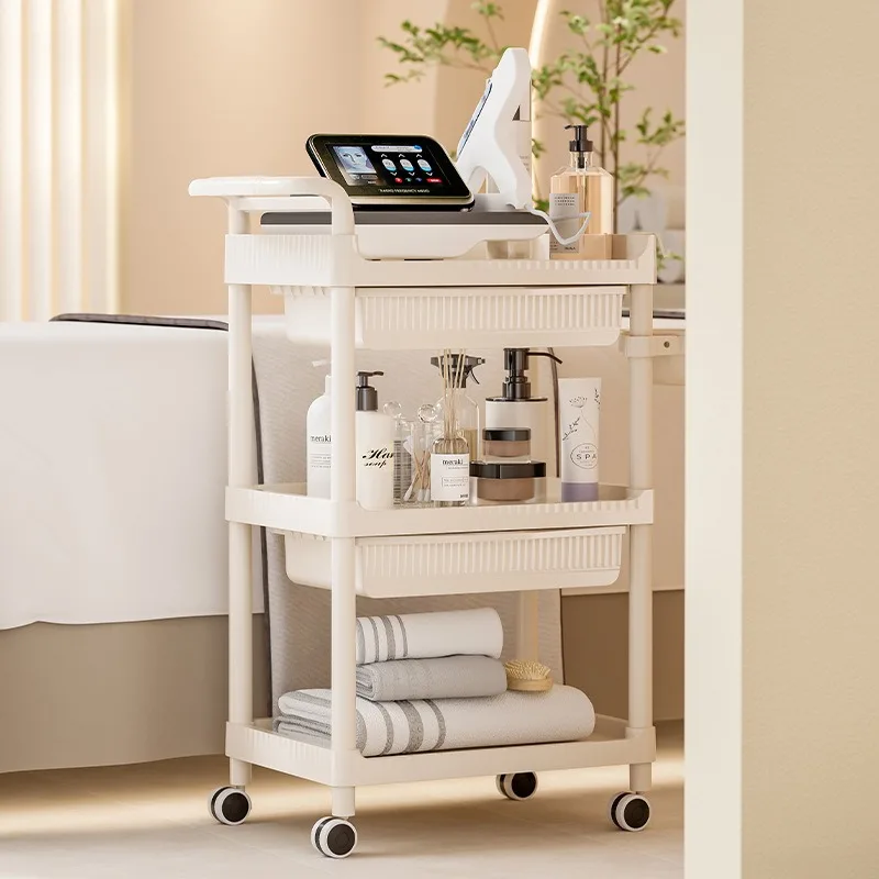 Premium Beauty Cart Trolley Or - Baby Nursery Trolley recension och pris